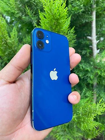 təcili iphone: IPhone 12 mini, 128 GB, Mavi, Face ID — 8