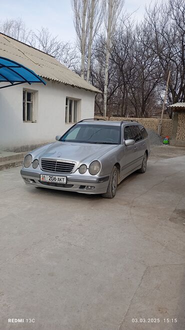 фит вариант: Mercedes-Benz E-Class: 2001 г., 2.2 л, Автомат, Дизель, Универсал