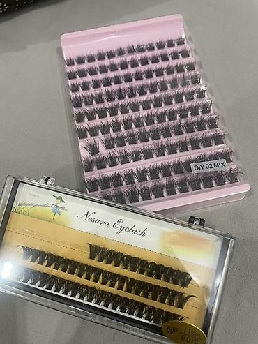 Сулуулук салондору үчүн жабдуулар: Пучковые ресницы
 - DIY 02 MIX
 - Nesura Eyelash — 11mm — 1