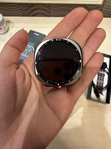 smart telefon: İşlənmiş, Smart saat, Samsung, Sensor ekran, rəng - Qara — 5