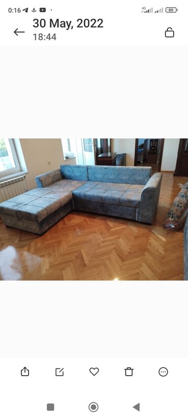 мебель садовая: Künc divan, Qonaq otağı üçün, Bazalı