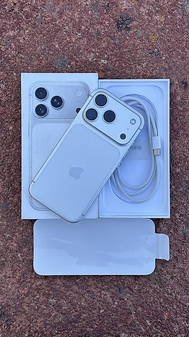 Мобильные телефоны и аксессуары: IPhone 17 Pro, Новый, 512 ГБ, Matte Silver, Зарядное устройство, Защитное стекло, Чехол, 100 % — 9
