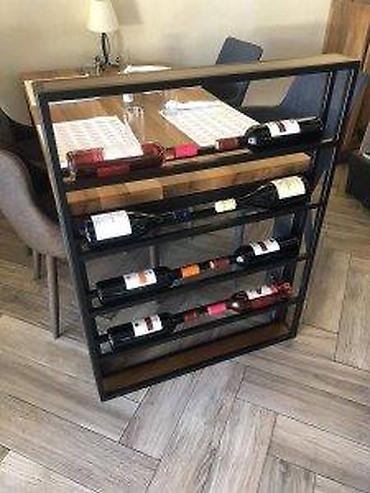 dvosed mali: VINSKE POLICE UREĐENJE RESTORANA | Izrada nameštaja po meri Drvo& — 4