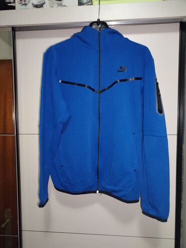 boss jakna muska: Set, M (EU 50), L (EU 52), Nike, color - Blue, Cotton