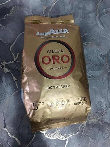 İçkilər: Lavazza Qualità Oro qəhvə dənələri – 100% Arabica Məhsul — 1