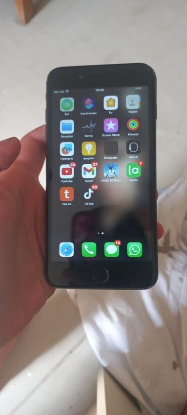 redmi 5 plus qiymeti: IPhone 8 Plus, 64 GB, Jet Black, Barmaq izi