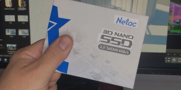 SSD diskləri: Daxili SSD disk Netac, 120 GB, 2.5", Yeni