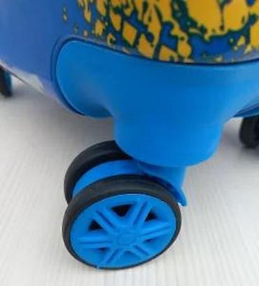 Rančevi, torbe i koferi: Dečiji kofer na točkiće – motiv Mickey Mouse - Tvrda školjka sa — 24