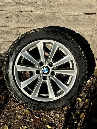 bmv x6: Комплект оригинальных колес BMW на дисках R17 с зимними шинами — 1