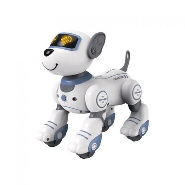 интерактивные игрушки: Роботизированная интерактивная собака, оснащенная множеством функций