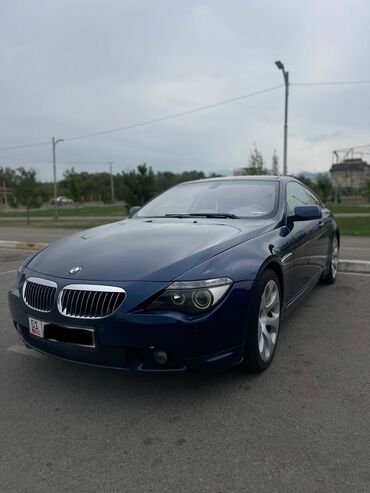 рассрочка авто бишкек без первоначального взноса: BMW 6 series: 2004 г., 4.4 л, Автомат, Бензин, Купе