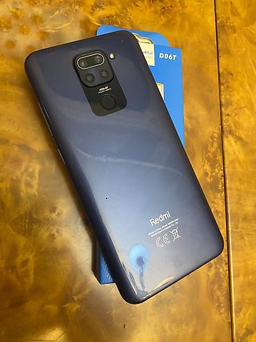 note 9: Redmi Note 9, 64 GB, rəng - Göy, Barmaq izi — 4