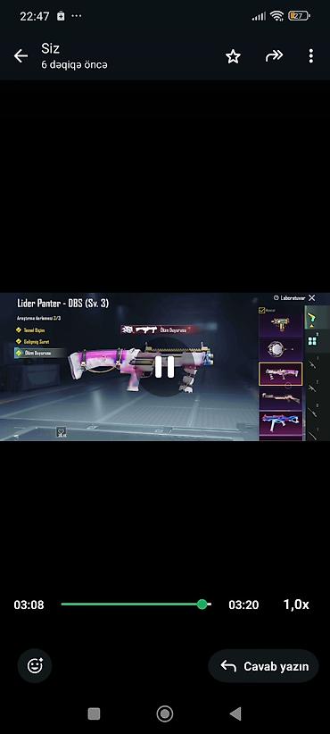 Digər aksesuarlar: PUBG Mobile hesabı – zəngin skin və kolleksiya - Oyun: PUBG Mobile - — 25