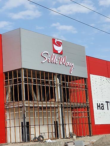 Изготовление рекламных конструкций: | Дорожние указатели, Панели-кронштейны, Билборды, рекламные щиты, | Послепечатная обработка, Ламинация, Монтаж — 9