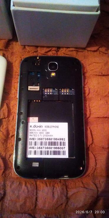 samsung tab 5: Z.doxio mini i9500 mobil telefon Xüsusiyyətlər: - Model: mini i9500 — 3