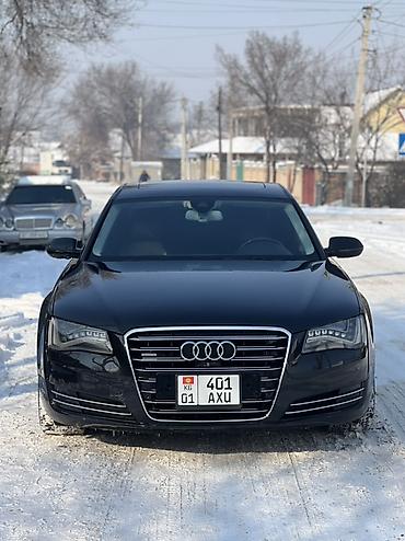 Audi: Audi A8: 2012 г., 3 л, Автомат, Бензин, Седан — 1