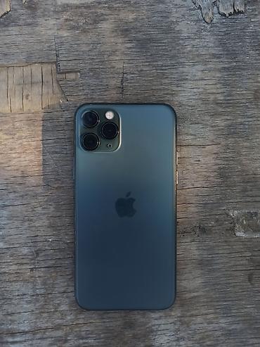 apple 15i̇cdəmmiş: IPhone 11 Pro, 64 GB, Matte Midnight Green, Face ID — 1