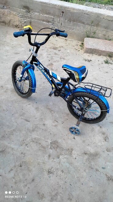 велосипед детский бу: Продаю детский велосипед для мальчиков, на 5-6-7 лет, в хорошем