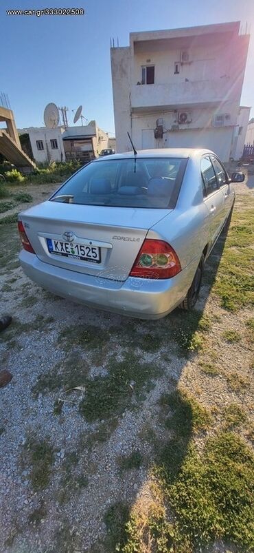 Toyota: Toyota Corolla: 1.4 l. | 2006 έ. Λιμουζίνα — 8