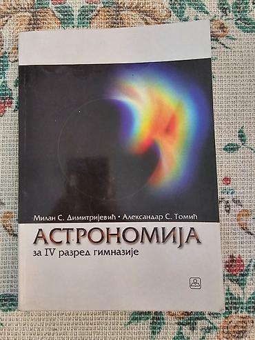 stoni: Astronomija za 4.razred gimnazije. Preuzimanje licno u Beogradu i — 1