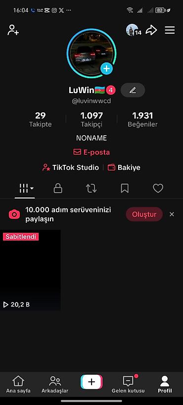 Digər xidmətlər: Xidmət: TikTok profilinin idarə olunması və məzmun tərəfdaşlığı — 1
