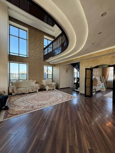 частный дом кок жар: 360 кв. м, 9 бөлмө, Брондолгон эшиктер, Забор, тосулган, Кондиционер