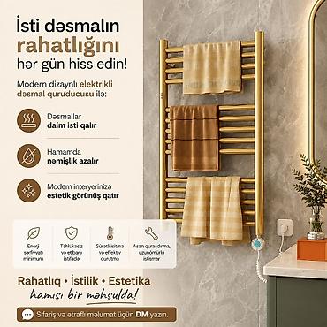 Hamam suşilkaları: ▪️Paslanmaz materialdan dəsmalqurudanlar (Nerj 304) -da lalafo.az — 13 Hamam suşilkaları: ▪️Paslanmaz materialdan dəsmalqurudanlar (Nerj 304) — 13