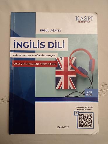 Testlər: RƏSUL AĞAYEV 4 CÜ NƏŞR 2023.Salam kitab da az sadə qələm ilə yazı var — 1