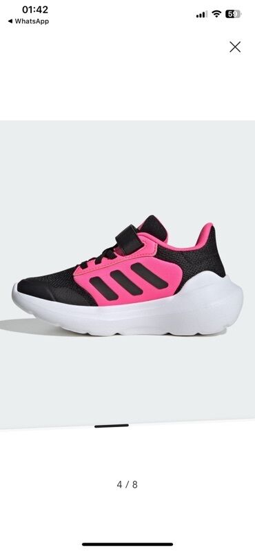 Məktəbli forması: Uşaq idman ayaqqabısı – Adidas Cloudfoam 📏 Ölçü: 29 🎀 Qız uşaqları