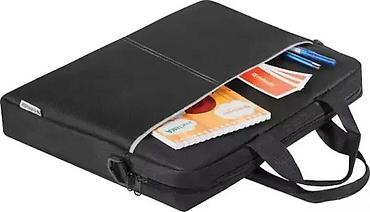 Futrole i torbe za laptopove: Torba za laptop – elegantna poslovna aktovka - Materijal: sintetička — 1