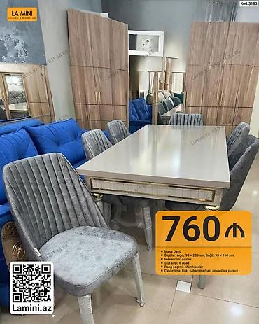 Ev və bağ: Masa Dəsti – La Mini - Mexanizm: açılan - Ölçülər: açıq 90 × 200 sm — 1