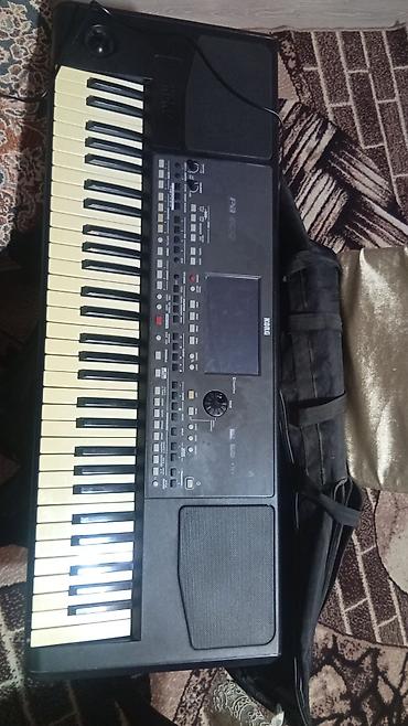 Sintezatorlar: Korg Pa600 aranjor klaviaturası - 61 klavişli dinamik klaviatura - — 1