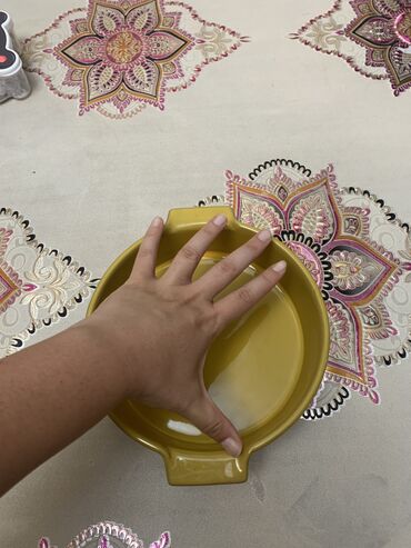keramik tava: Тарелки, 1 шт., Керамика