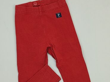 czerwone legginsy: Legginsy dziecięce, 1.5-2 lat, 92, stan - Dobry