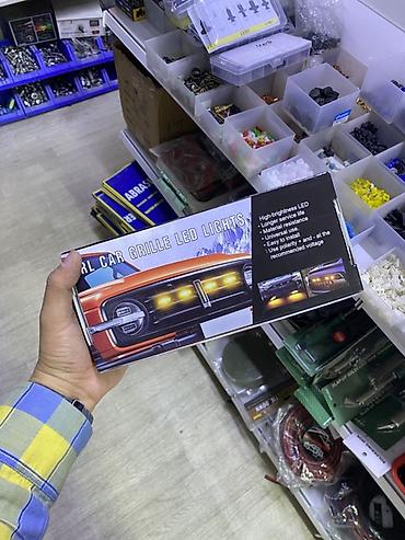 led фар: DRL Car Grille LED Lights — светодиодные ходовые огни для решётки — 2