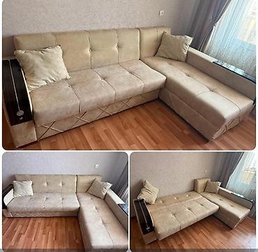 Digər mebel: RumiKünc divan satılır 250₼. Açılır baza var. Ünvan K.Günəşli — 1