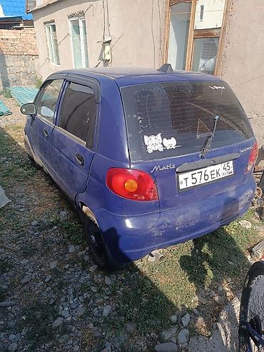 Транспорт: Daewoo Matiz: 2007 г., 0.8 л, Механика, Бензин — 4