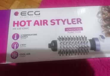 Električne četke za kosu: Rotirajuća fen-četka za kosu ECG Ionic Styler - 2 nastavka: dve — 8