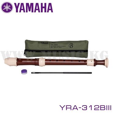 губной музыкальный инструмент в Кыргызстан | Другие музыкальные инструменты: Блокфлейта альт Yamaha YRA-312BIII YAMAHA YRA-312BIII Трехчастная