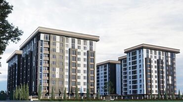 квартира берилет моторс: 1 комната, 49 м², Элитка, 12 этаж, ПСО (под самоотделку)