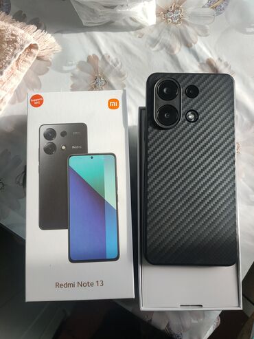 Redmi: Redmi, Redmi Note 13, Б/у, 128 ГБ, цвет - Черный, 2 SIM