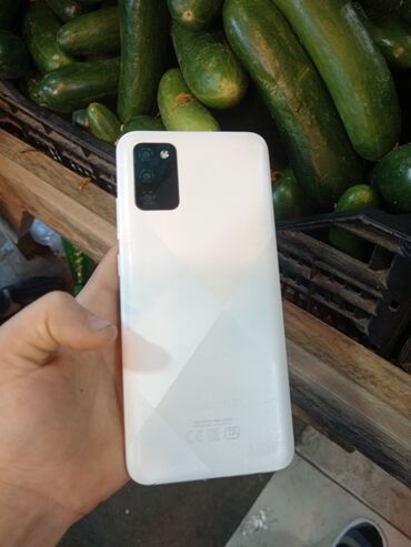 baku electronics samsung a80: Samsung Galaxy A21S, rəng - Ağ, İki sim kartlı