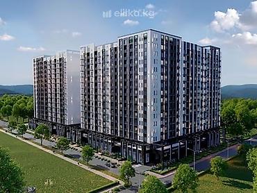 2 комнаты, 77 м², Асанбай мкр Элитка, 3 этаж, ПСО (под самоотделку)