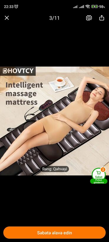 Masajorlar: Masajor, Bədən üçün, Yeni, Pulsuz çatdırılma — 8