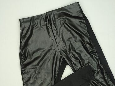 legginsy woskowane matowe: Esmara, Legginsy Ze skóry ekologicznej damskie, 2XL