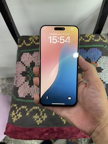 apple 16e: IPhone 15 Pro Max, Б/у, 256 ГБ, Серебристый, 79 % — 2