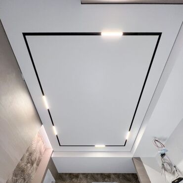 Натяжной потолок: Натяжной потолок Глянцевое, Матовое, 3D потолки Бесплатный замер, Гарантия, Монтаж — 1