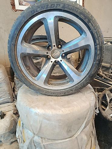 режим 17: Комплект автозапчастей для BMW 1) Литой диск с шиной Dunlop SP Sport — 1