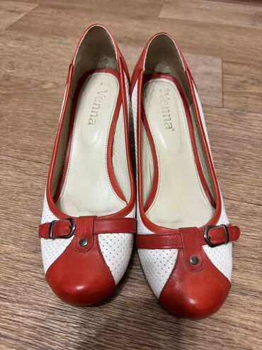 туфли женские белые: Туфли 38, цвет - Красный