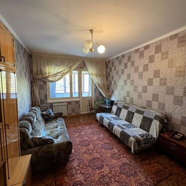 маяфка квартира: 1 бөлмө, 33 кв. м, 105-серия, 4 кабат, Косметикалык ремонт